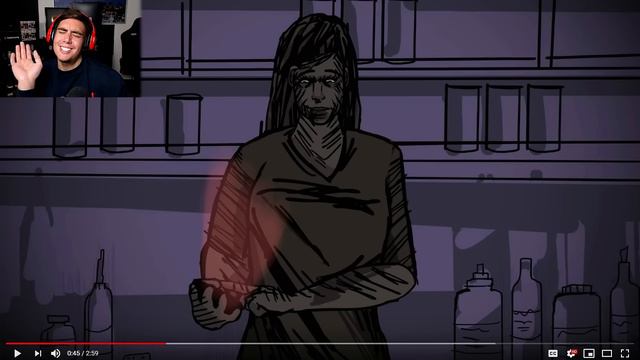 Reacting To Scary Animations Of True Horror Experiences (Good luck Sleeping Tonight) смотреть онлайн