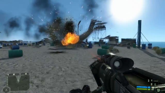 Crysis - Physics Demo - Very High - HD смотреть онлайн