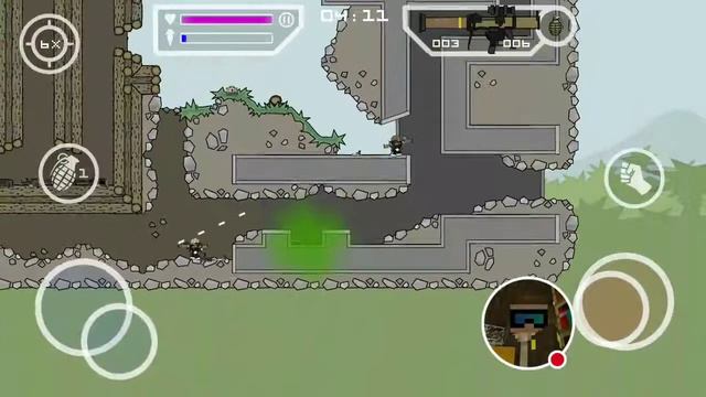 Marvel Superheroes Epic Clash!Dr Strange VS Deadpool! Doodle Army 2 Mini Militia смотреть онлайн