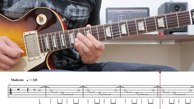 Sweet Child O' Mine (Solo 2) - Lesson - With Tabs смотреть онлайн
