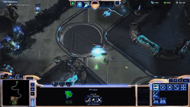 Forbidden weapon Hard speedrun(Starcraft 2 Legacy of the Void) смотреть онлайн