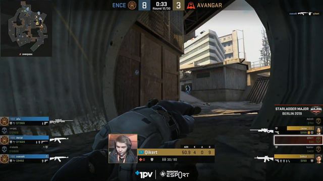 CS:GO - ENCE vs AVANGAR - Overpass - StarLadder Berlin 2019 смотреть онлайн