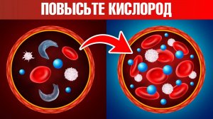 Как повысить уровень кислорода в крови и в клетках? Есть секрет 🙌