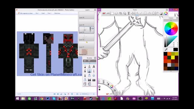 Minecraft Speedart #1: Crysis Doom Profile Picture! смотреть онлайн