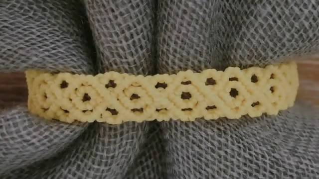 Macrame by Afeng： 8股绳编法（10）｜ Macrame Bracelet ｜手链｜编绳｜Easy DIY简单易学 смотреть онлайн