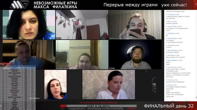 ФИНАЛЬНЫЙ игровой день (32) МАФИЯ со ЗРИТЕЛЯМИ ★ Невозможные игры MF смотреть онлайн