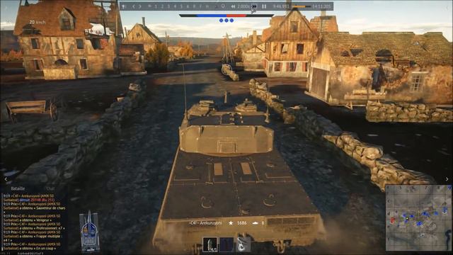 War Thunder Présentation AMX50 Surbaissé FR смотреть онлайн