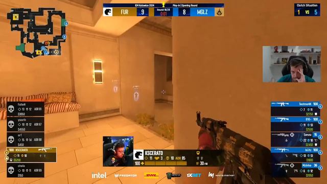 ESTREIA!! Furia vs TheMongolz - IEM Katowice 2024 Play In - MELHORES MOMENTOS | CS2 смотреть онлайн