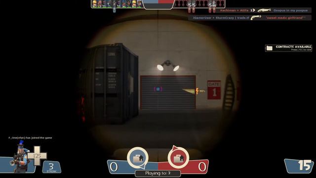 Team Fortress 2 Sniper Gameplay смотреть онлайн