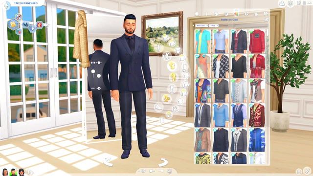 TRANSFORMEI UM BANDIDO DE MEIA TIGELA EM UM PODEROSO CHEFE DA MÁFIA (makeover) | The Sims 4 смотреть онлайн