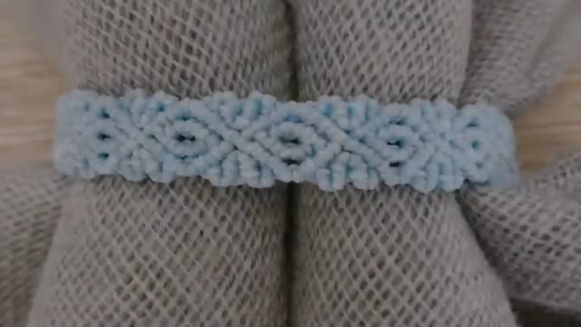 Macrame By Afeng： 8股绳编法（11）｜ Macrame Bracelet ｜手链｜编绳｜Easy DIY简单易学