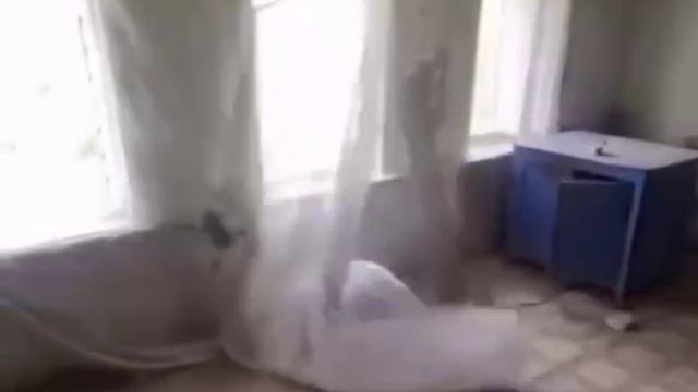 Fpv дрон Vs Занавеска