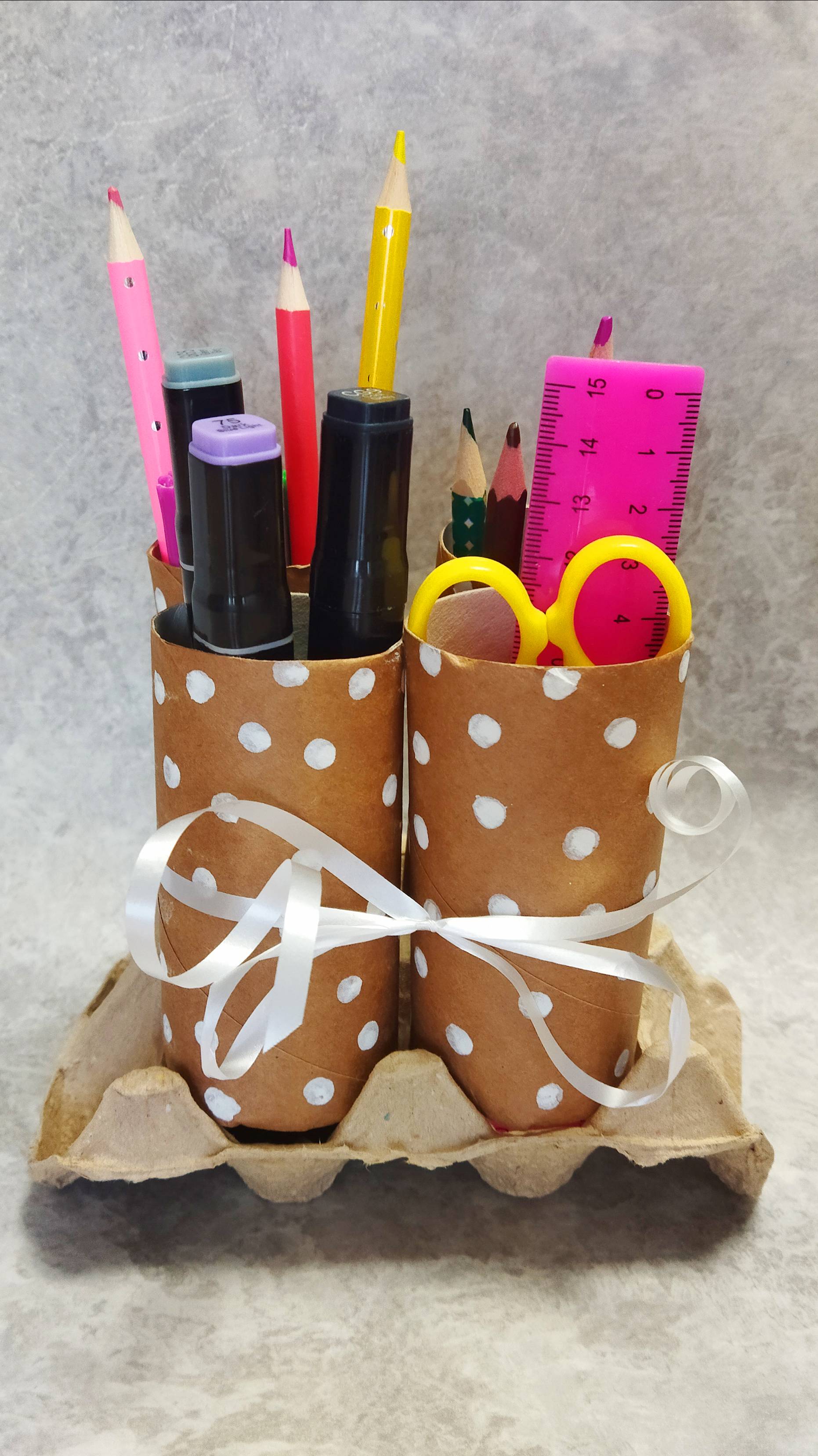 Как сделать карандашницу смотреть онлайн