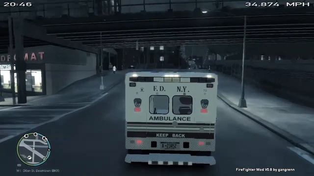 GTA 4 - Firefighter mod by gangrenn - Episode 7 смотреть онлайн