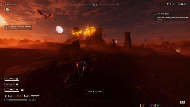 First Shrieker Encounter | Helldivers 2 смотреть онлайн