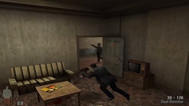 Max Payne (2001) Game play 3 смотреть онлайн