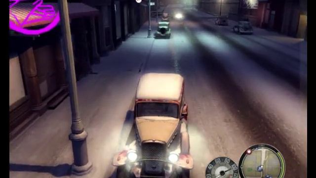 MAFIA 2 Gameplay on winter road смотреть онлайн