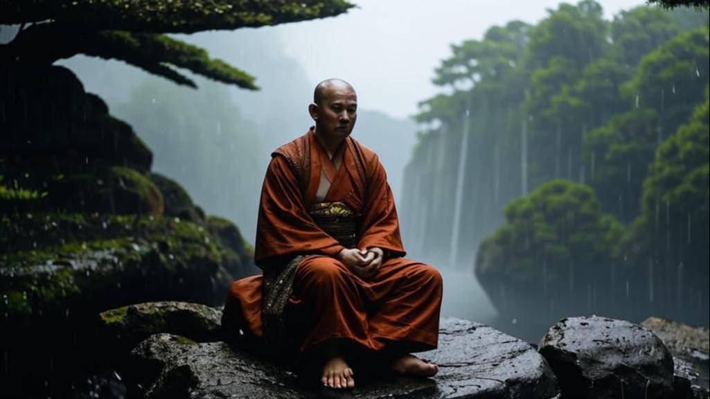 Капли дождя__Фоновая музыка смотреть онлайн