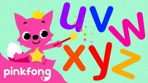 Phonics Song | u, v, w, x, y, z | ABC with Hands | Pinkfong Videos for Children