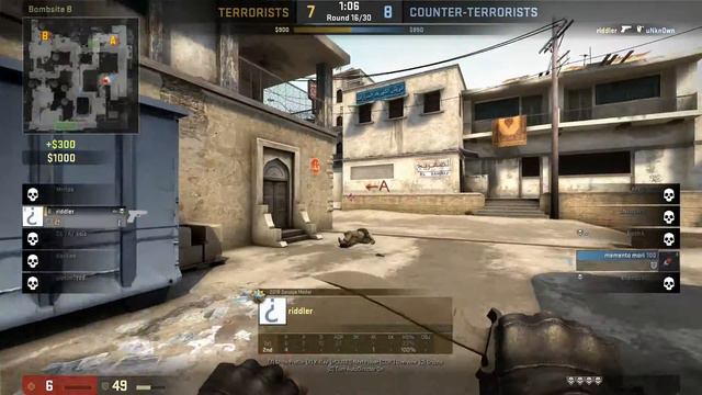 CS:GO my ACE 1vs5 clutch with Glock-18 | Мой ЭЙС 1 в 5 с глока смотреть онлайн