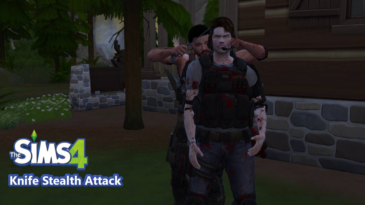 The Sims 4 Knife Attack - Download смотреть онлайн