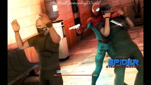 Spider Secret Stealth Mission Android Gameplay смотреть онлайн
