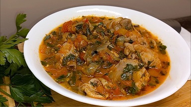 ЧАХОХБИЛИ из курицы Это блюдо хочется повторять снова и снова смотреть онлайн