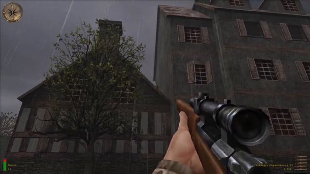 Прохождение Medal of Honor Allied Assault на тяжёлом уровне сложности #14 Последний снайпер смотреть онлайн