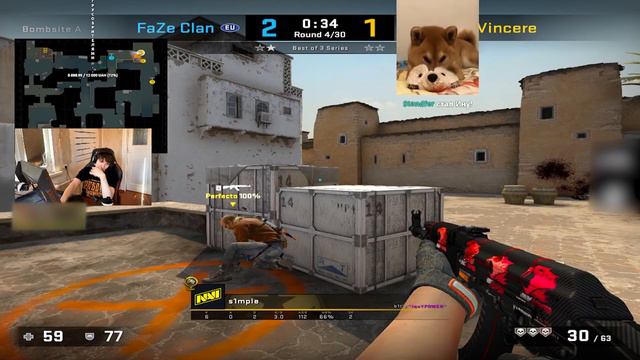 MALKISS РАЗБИРАЕТ ДЕМКУ S1MPLE // МАЛКИСС СМОТРИТ ДЕМКУ СИМПЛА CSGO INSILIO