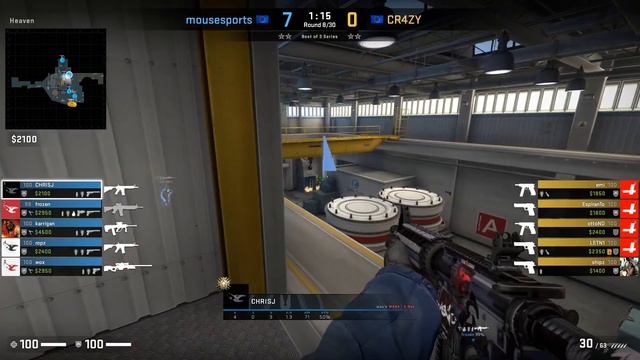 Mousesports 16-0 Cr4zy on Nuke! | CS:GO смотреть онлайн