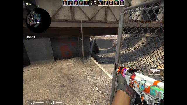 CSGO POV Gambit Ax1le (19/13) vs ENCE (overpass) @ PGL Major Stockholm 2021 смотреть онлайн