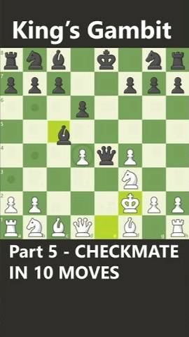 CHECKMATE in 10 (King's Gambit Part 5) смотреть онлайн