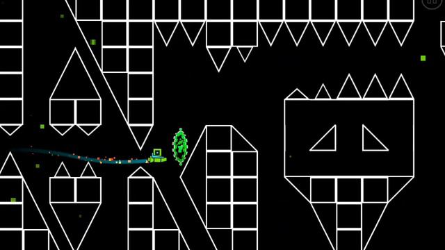 KOCMOC impossible level in geometry dash смотреть онлайн