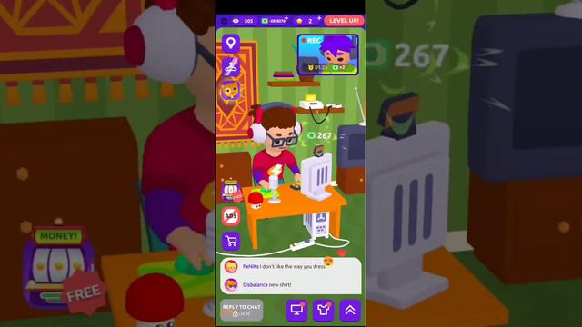 idle streamer tycoon unlimited money and max level🤣enjoy #mobilegameplay #tycoongames смотреть онлайн