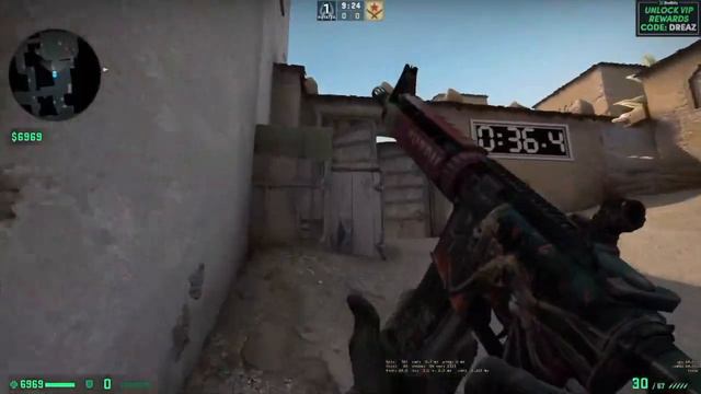 CS GO Dust 2 Prefire Range Seri Atış смотреть онлайн