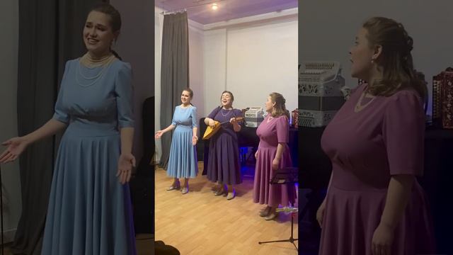 А вы о чём вздыхаете? – Трио Пташица #пташица #песниподгармонь смотреть онлайн