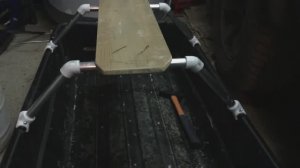Самодельное сиденье для саней волокуш