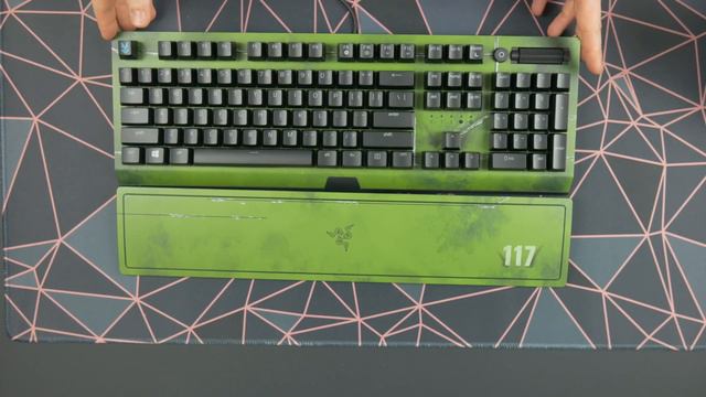 Best $40 Keyboard? Razer BlackWidow V3 Halo Infinite