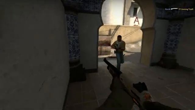 RaviN on csgo dust2. nova shotgun ace. смотреть онлайн