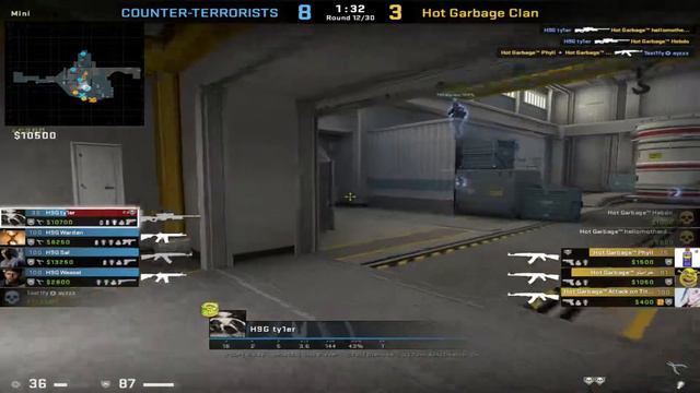 CS:GO - AWP 3K on Nuke смотреть онлайн