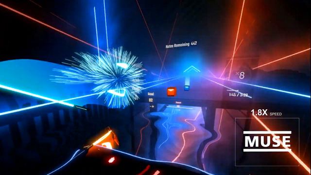 MUSE Uprising | Beat Saber | 100% Perfect Combo | Expert | Fast смотреть онлайн