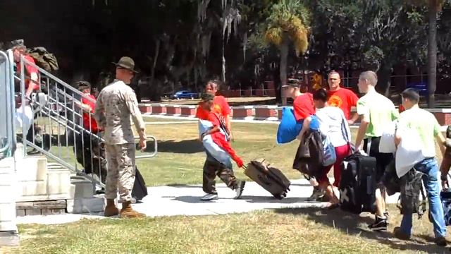 Mecklenburg Co. Young Marines Parris Island Encampment смотреть онлайн