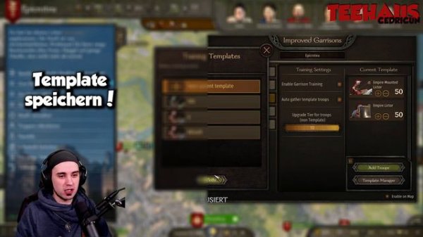 🍵 Bannerlord | Improved Garrisons | Modifikation 🍵