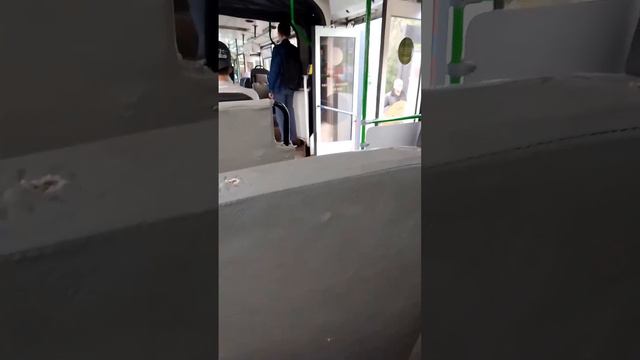 Фрагмент из поездки на Тролзе-62052Б по 9-му маршруту.