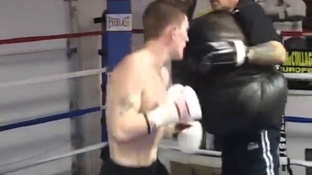 Ricky Hatton Training