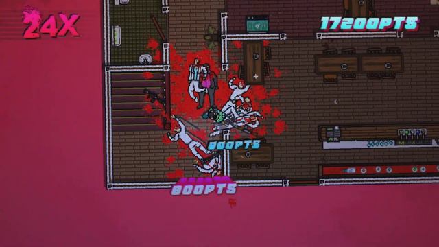 Hotline Miami 2 Wrong Number Hard Mode First Blood Full Combo S Grade смотреть онлайн
