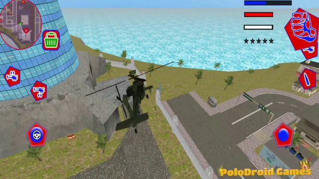 US Police Stickman Rope Hero Crime Simulator - Walkthrough Gameplay Part 2 - Android Gameplay смотреть онлайн