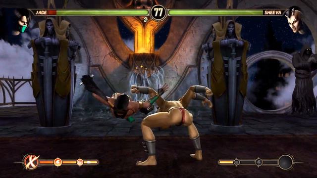 18+ Прохождение Mortal Kombat 9 Komplete Edition Серия 10 "Джейд" смотреть онлайн