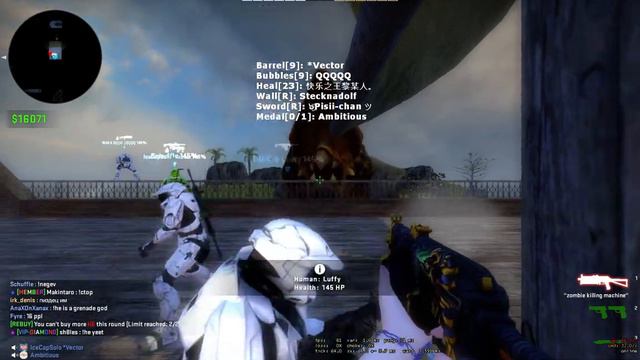 CS:GO Zombie escape mode: ze Pirates Port Royal v5 6 (GUC zombie escape) смотреть онлайн