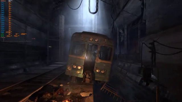 Metro 2033 (Original) Max Settings, Physx, 4K Ultrawide, RTX 2080 Benchmark смотреть онлайн
